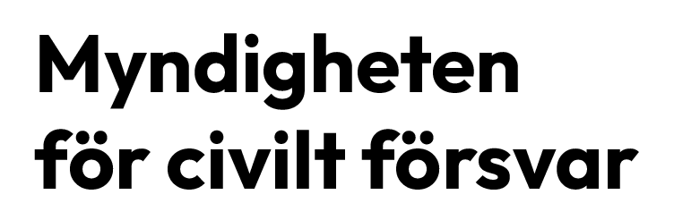 Myndigheten för civilt försvar logo